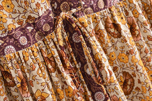 Load image into Gallery viewer, Floral Print , Bohemian Sundress,Boho Maxi Dress