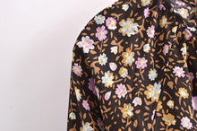 Load image into Gallery viewer, Floral Print, Bohemian Blouses, Boho Shirts