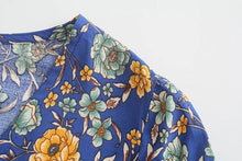 Load image into Gallery viewer, Floral Print,Bohemian Maxi Dress ,Boho Sundress