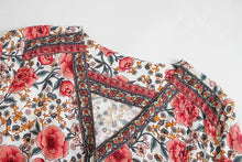 Load image into Gallery viewer, Maxi Dress, Boho Sundress,Floral Print