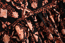 Load image into Gallery viewer, Floral Print ,Boho Maxi Dress, Vintage Sundress