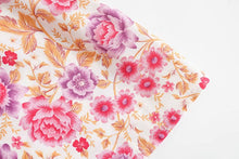 Load image into Gallery viewer, Pink Floral Printed,Midi Skirt,Boho Skirt