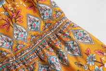 Load image into Gallery viewer, Boho Dress ,Floral Print ,Maxi Dress