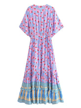 Load image into Gallery viewer, Beach BohemianDress,Maxi Dress,Summer Boho Dress Robe