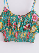 Load image into Gallery viewer, Floral Two Piece Suits,Bohemian 2 Pieces Outfits,Boho Sets