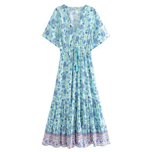 Load image into Gallery viewer, Bohemian Maxi Dresses,Tassel Boho Dress