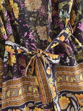 Load image into Gallery viewer, Boho Short Robe,Beach Bohemian Kimono ,Bikini Cover-up