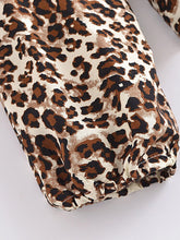 Load image into Gallery viewer, Leopard Print ,Bohemian Blouse Shirts ,Boho Shirt