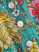 Load image into Gallery viewer, Green Floral Print ,Beach Bohemian Maxi Dress ,Boho Dresses Robe