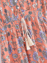 Load image into Gallery viewer, Bohemian Maxi Dresses,Tassel Boho Dress