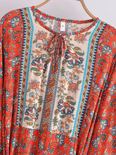 Load image into Gallery viewer, Bohemian Maxi Dress,Boho Dress Robe,Beach Cover-ups