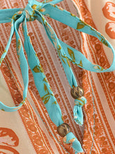 Load image into Gallery viewer, Green Floral Print,Bohemian Blouse ,Boho Shirt