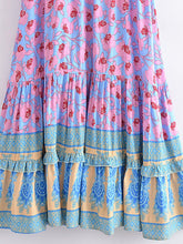 Load image into Gallery viewer, Beach BohemianDress,Maxi Dress,Summer Boho Dress Robe