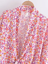 Load image into Gallery viewer, Boho Kimono ,Short Robe,Bohemian Bikini Cover Ups