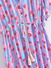 Load image into Gallery viewer, Beach BohemianDress,Maxi Dress,Summer Boho Dress Robe
