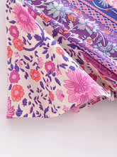 Load image into Gallery viewer, Red lacing Mini Dresses,Bohemian Wrap Dress