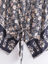 Load image into Gallery viewer, Boho Kimono ,Bohemian Robe ,Bikini Cover Ups