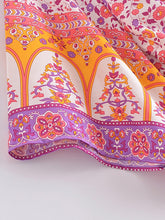 Load image into Gallery viewer, Boho Kimono ,Short Robe,Bohemian Bikini Cover Ups