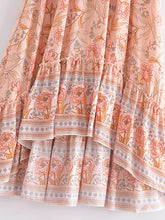 Load image into Gallery viewer, Beach Bohemian Skirts,Maxi  A-Line Boho Skirt