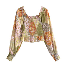 Load image into Gallery viewer, Elastic Chest Shirts,Bohemian Shirt