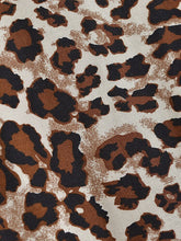 Load image into Gallery viewer, Leopard Print Shirt,Bohemian Blouses,Beach Boho Cover-up