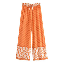 Load image into Gallery viewer, Bohemian Wide Leg Pants  ,Boho Long Pants