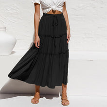 Load image into Gallery viewer, High Waist Boho Skirt,Irregular Maxi Skirt