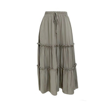 Load image into Gallery viewer, High Waist Boho Skirt,Irregular Maxi Skirt