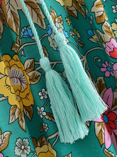Load image into Gallery viewer, Green Floral Print ,Beach Bohemian Maxi Dress ,Boho Dresses Robe