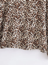 Load image into Gallery viewer, Leopard Print ,Bohemian Blouse Shirts ,Boho Shirt