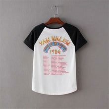 Load image into Gallery viewer, Boho Tees,Vintage T shirt ,Tour World 1984