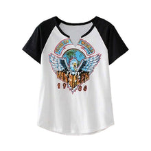 Load image into Gallery viewer, Boho Tees,Vintage T shirt ,Tour World 1984