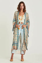 Load image into Gallery viewer, Boho Kimono , Bikini Cover-ups,Batwing Sleeve