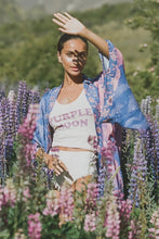 Load image into Gallery viewer, Star And Moon ,Bohemian kimono, Boho Cover-ups