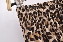 Load image into Gallery viewer, Leopard Print Bohemian Skirt,Rayon Cotton Maxi Boho Skirts