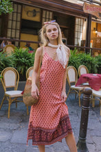 Load image into Gallery viewer, Floral Print,Bohemian Dress,Boho Maxi Dress