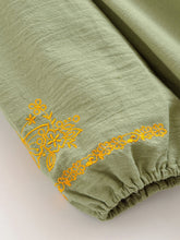 Load image into Gallery viewer, Retro Linen Cotton, Butterfly Embroidery ,Tassel Maxi  Boho Dress
