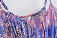 Load image into Gallery viewer, Star and Moon Floral,  Crop Tops,Boho Camis
