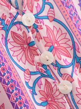 Load image into Gallery viewer, Maxi Dress, Boho Dress,Pink Floral Print
