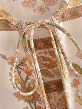 Load image into Gallery viewer, Grey Floral Print,Bohemian Maxi Dress,Boho Dress
