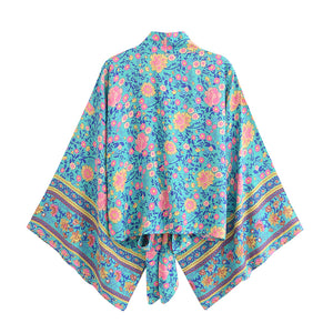 Bohemian Kimono, Boho Bikini Cover-ups