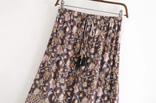 Load image into Gallery viewer, Boho Skirt, Maxi Skirt, Wild Flower
