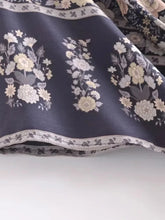 Load image into Gallery viewer, Multi Floral Bohemian Kimono ,Boho Maxi Robe
