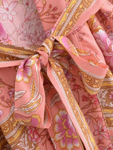 Load image into Gallery viewer, Boho Short Robe,Beach Bohemian Kimono ,Bikini Cover-ups
