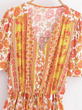 Load image into Gallery viewer, Maxi Dress, Boho Sundress,Floral print
