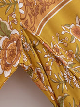 Load image into Gallery viewer, Boho Dress, Bohemian Maxi Dress,Multi Floral print
