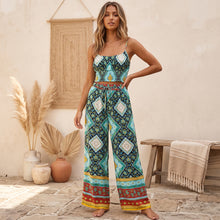 Load image into Gallery viewer, Boho Sets, Long Pants and Tops, Wild Flower
