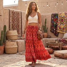 Load image into Gallery viewer, Vocation Bohemian Beach Skirts ,Boho Skirt
