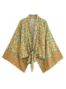 Bohemian Kimono, Boho Bikini Cover-ups