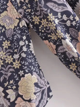 Load image into Gallery viewer, Multi Floral Bohemian Kimono ,Boho Maxi Robe
